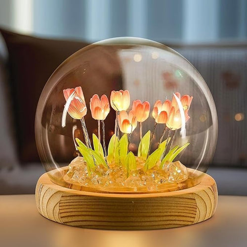 Tulip Cube Mirror Lamp
