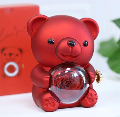 Hugging Bear Ring Boxes Gift