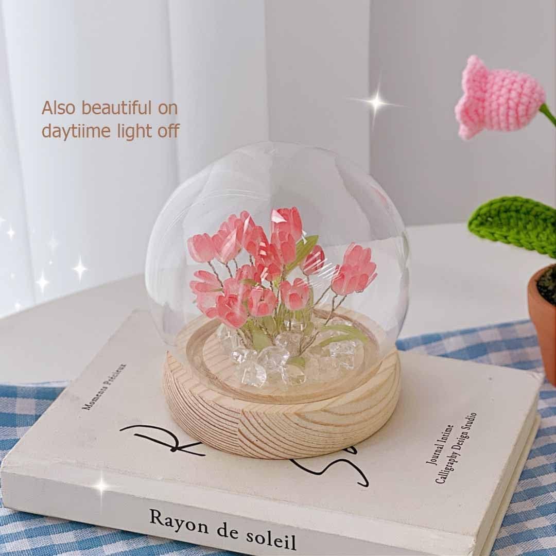 Tulip Cube Mirror Lamp