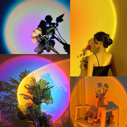 16 Colors Changing Sunset Lamp.