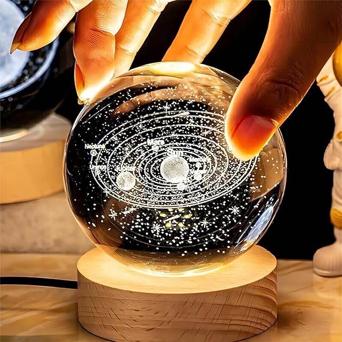 3D Crystal Ball Lamp