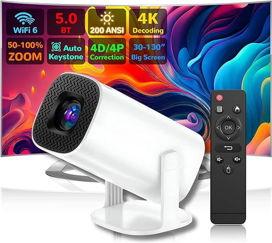 4k Android Wifi Portable Projector