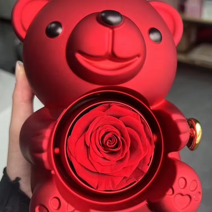 Hugging Bear Ring Boxes Gift