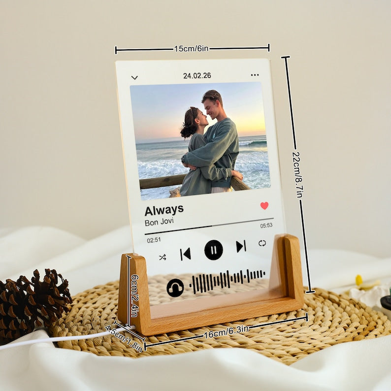 Personalized Song Acrylic Plaque